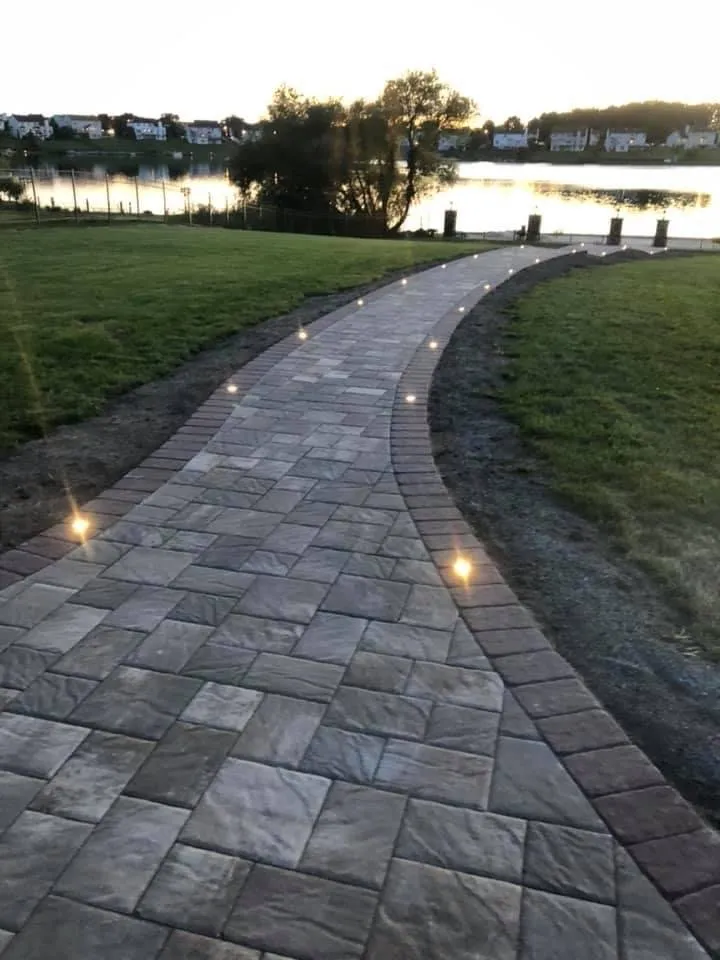 Custom landscape design in Swedesboro, NJ by Axis Landscaping