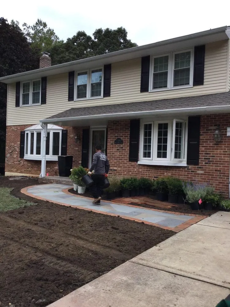 Custom landscape design in New Castle, DE - Ayala Landscaping