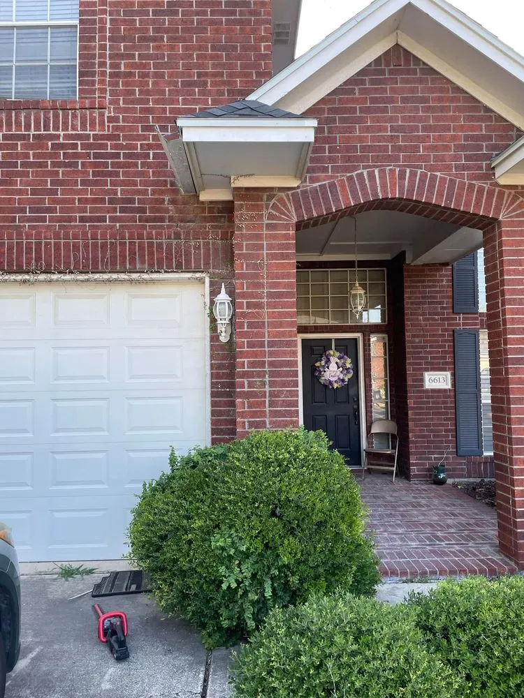 Custom garden landscaping in Mission, TX by Ayala Lawn & Home Services