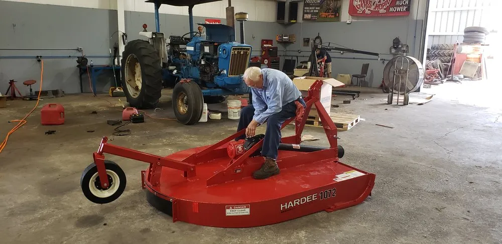 Professional outdoor landscaping in Goldsboro, NC by Aycock Tractor