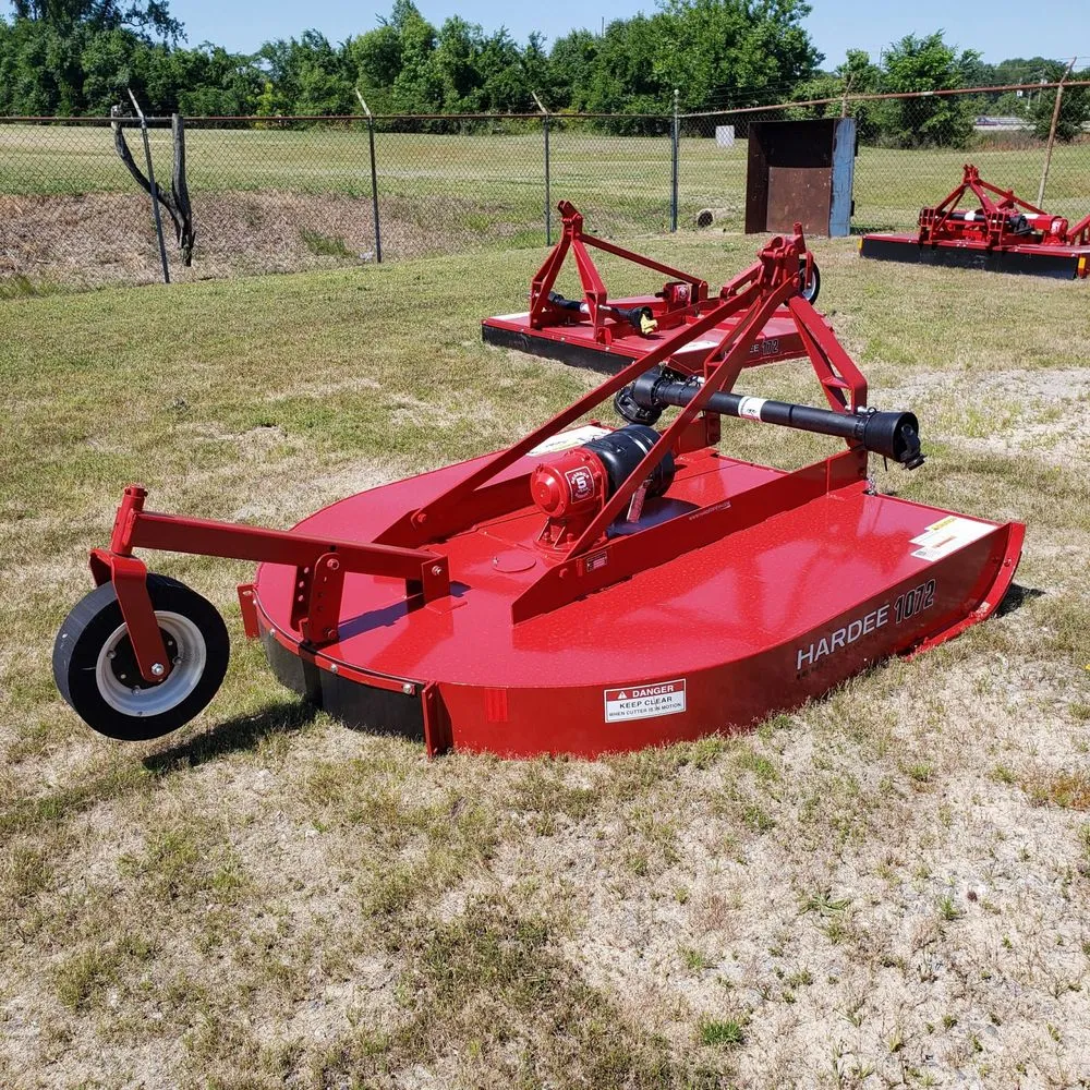 Professional yard maintenance with custom design in Goldsboro, NC by Aycock Tractor