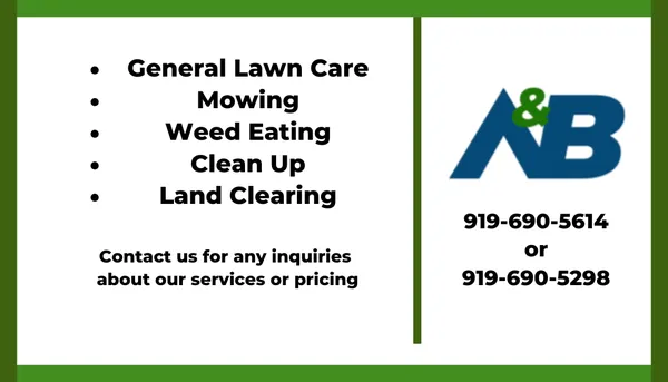 Ayden & Bryson Tingen Landscaping Logo