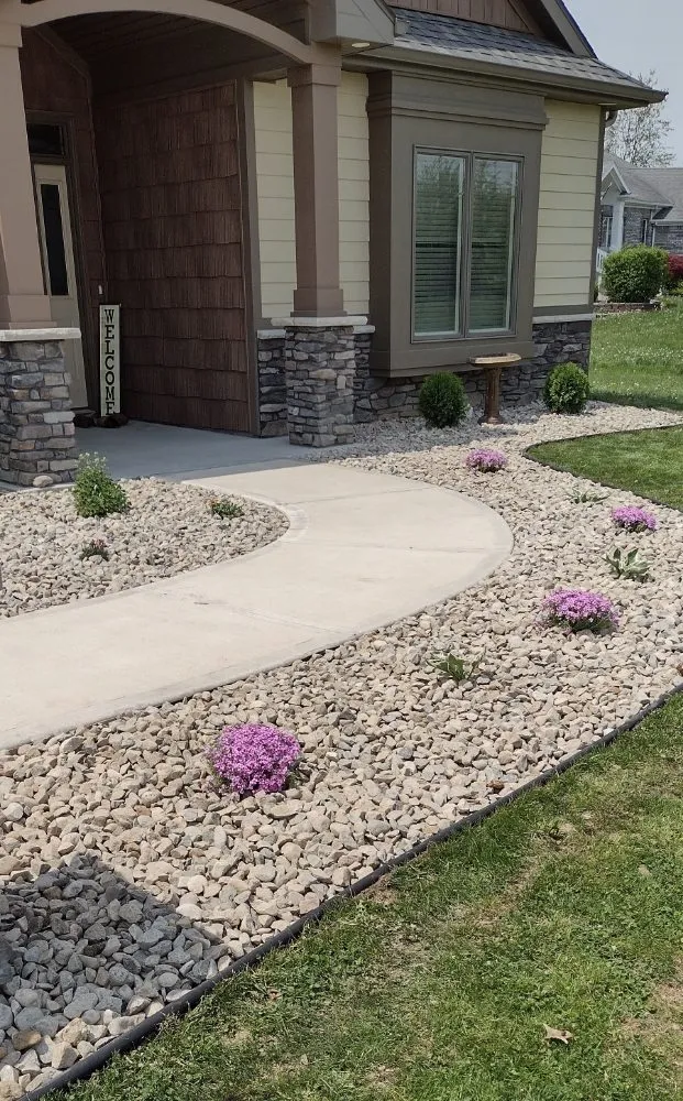 Custom residential landscaping in Fort Wayne, IN - Aydens Lawn Care