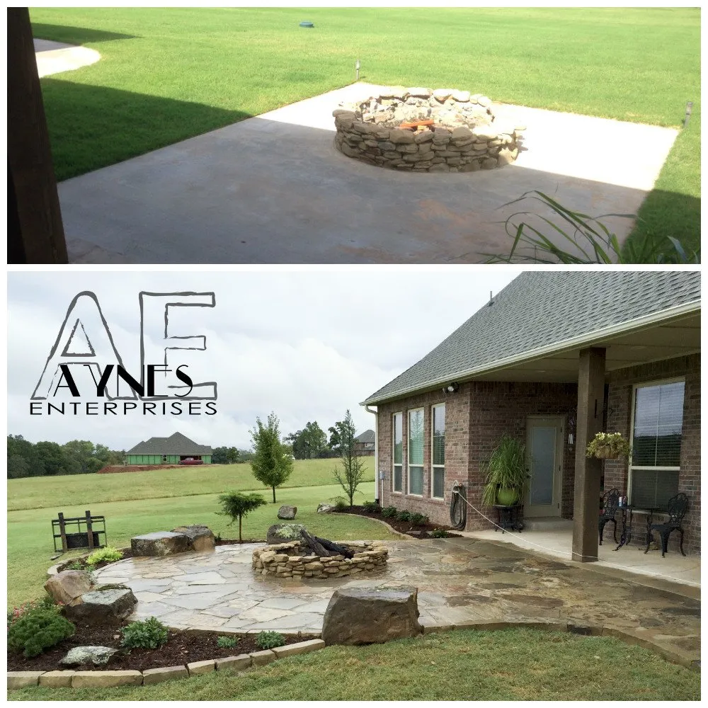 Trusted landscape installation in Edmond, OK - Aynes Enterprises