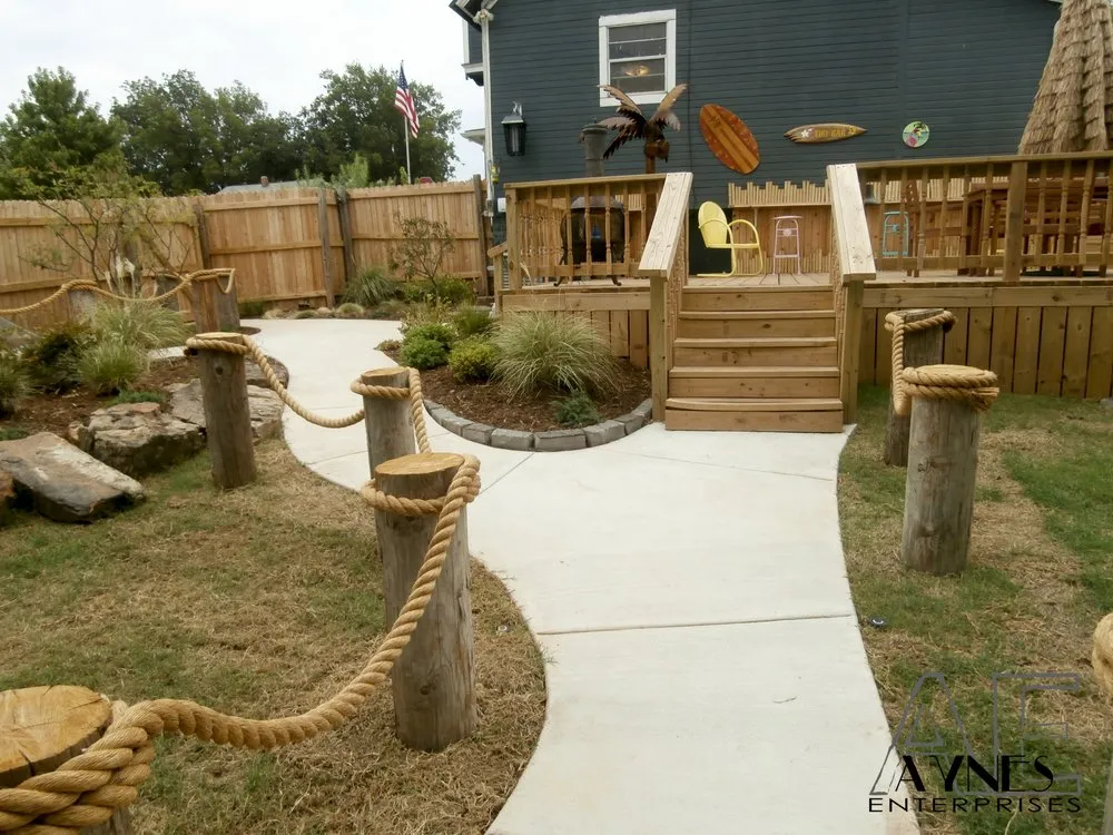 Trusted residential landscaping in Edmond, OK by Aynes Enterprises