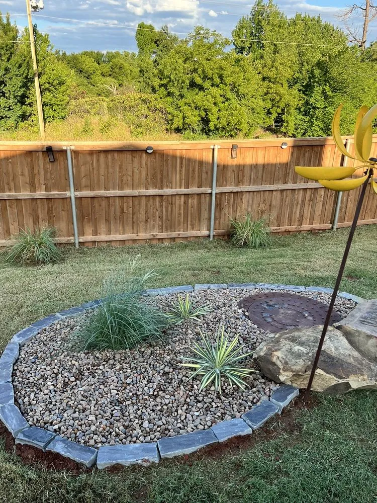 Trusted landscape installation in Edmond, OK by Aynes Enterprises