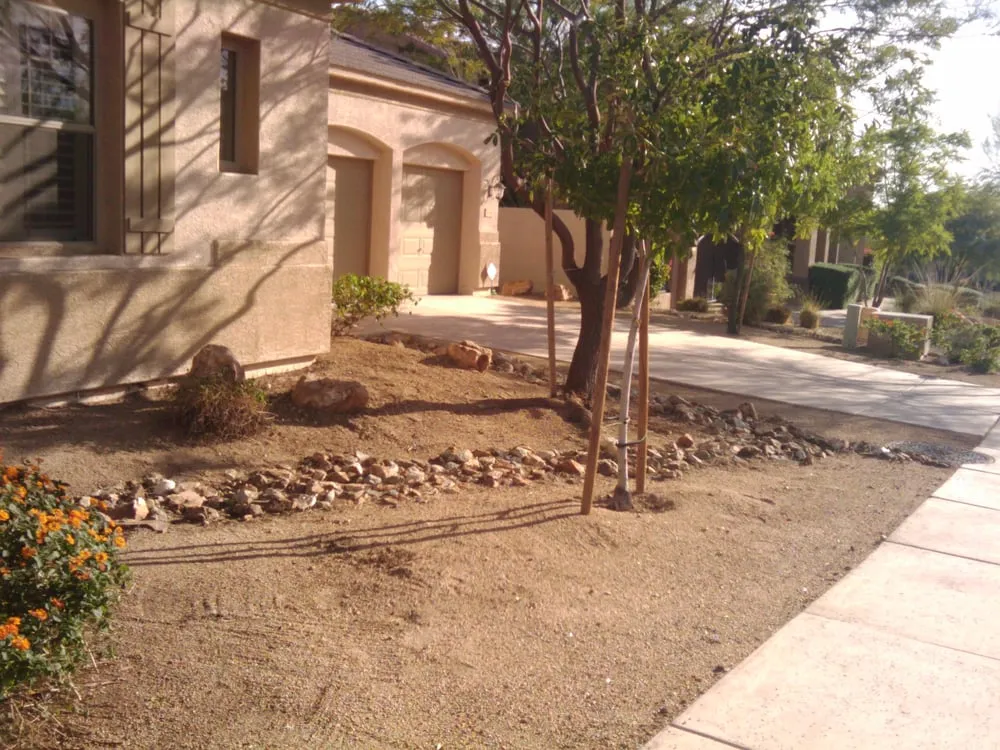Custom landscape installation experts serving Phoenix, AZ - Az Angels Green