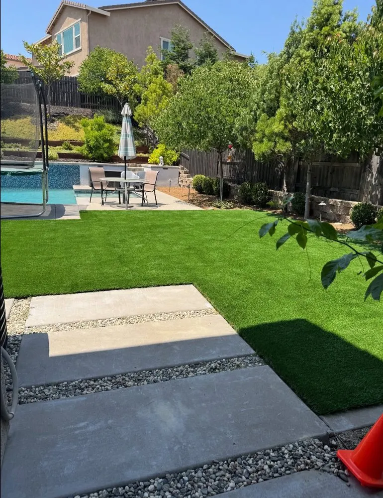 Local lawn mowing service for year-round maintenance in Sacramento, CA by AZ Artificial Turf