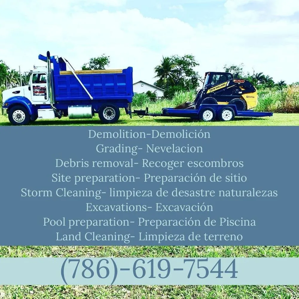 Reliable lawn mowing service experts serving Miami, FL - AZ Bobcat Services