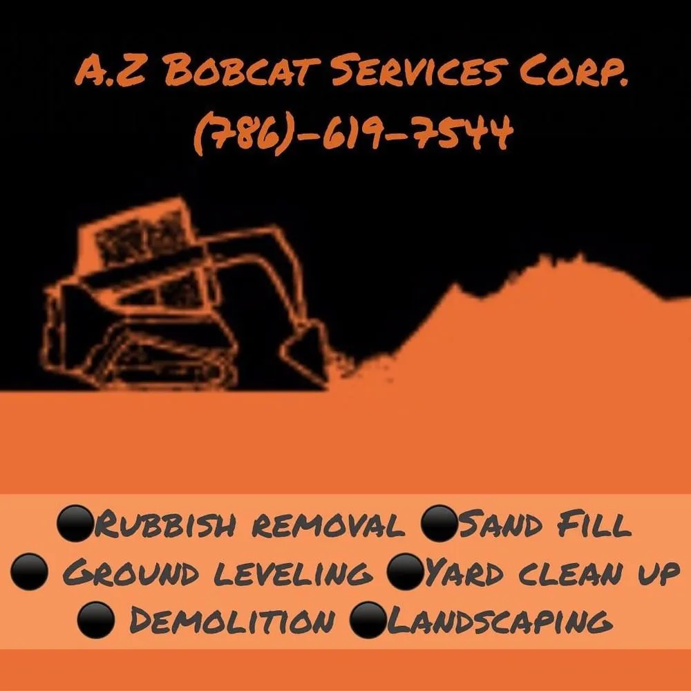 Affordable landscaping services in Miami, FL by AZ Bobcat Services