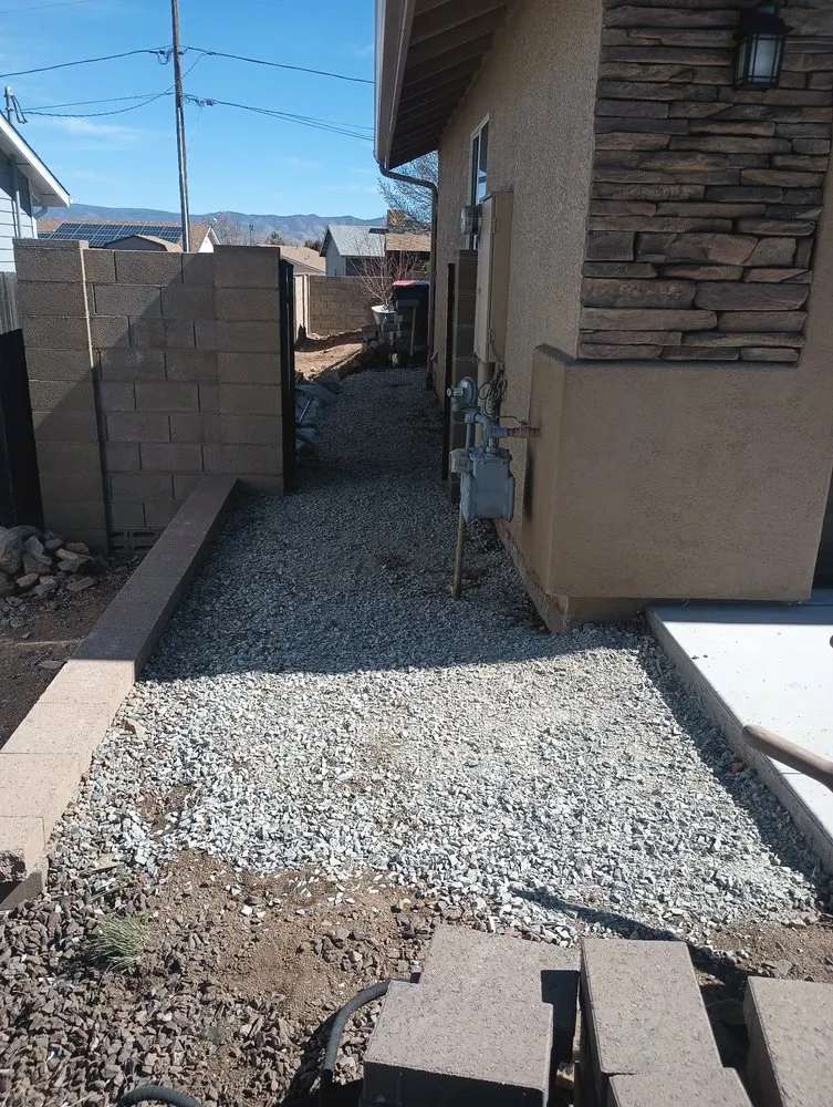 Expert landscape installation in Prescott Valley, AZ by AZ Boulder