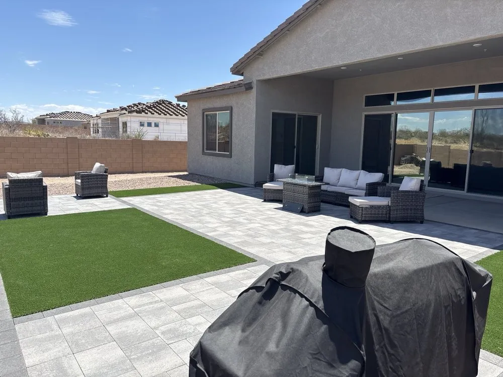 Custom yard maintenance for homes across Tucson, AZ - Az Buildscapes