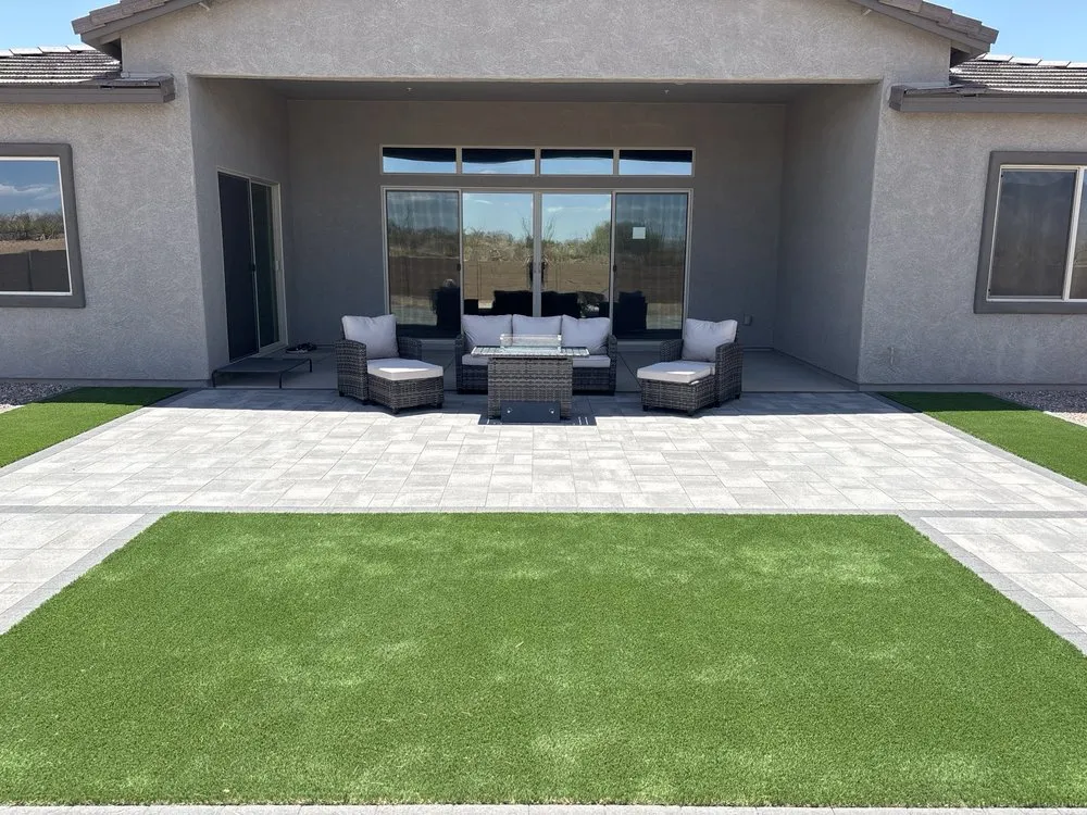 Custom yard cleanup service in Tucson, AZ by Az Buildscapes