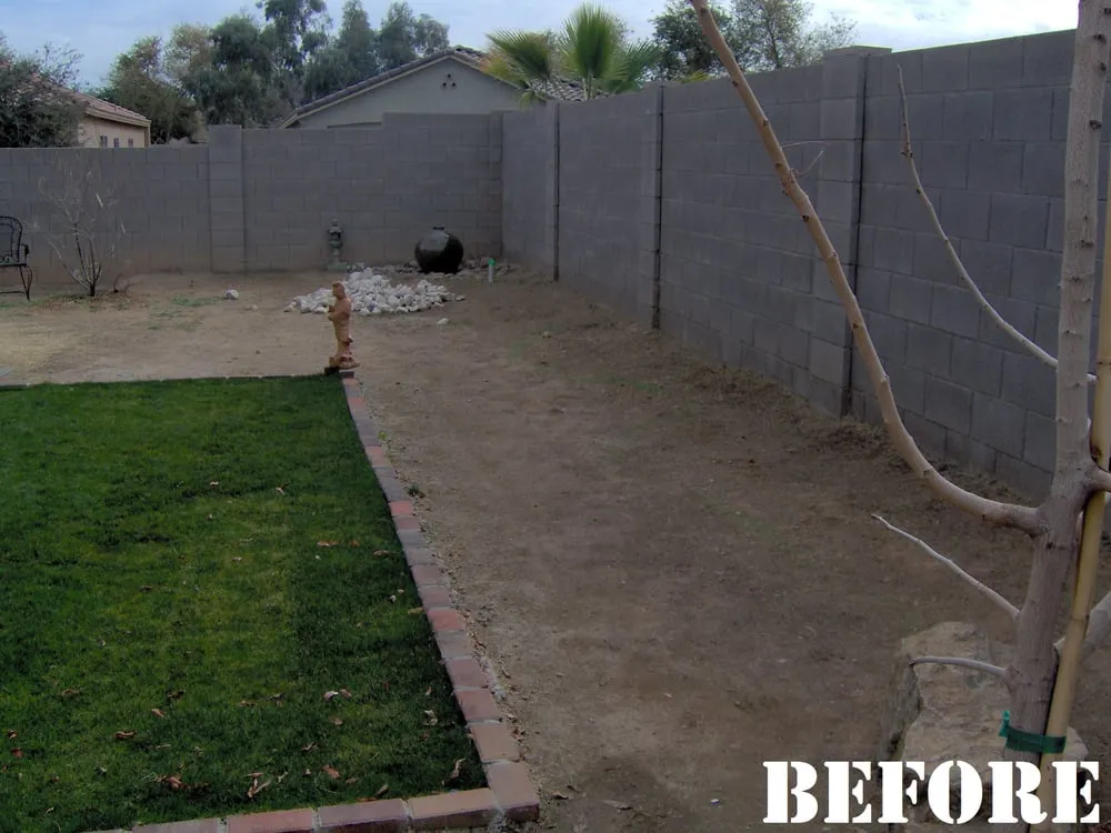 Trusted yard cleanup service in San Tan Valley, AZ - AZ Custom Concrete & Landscape