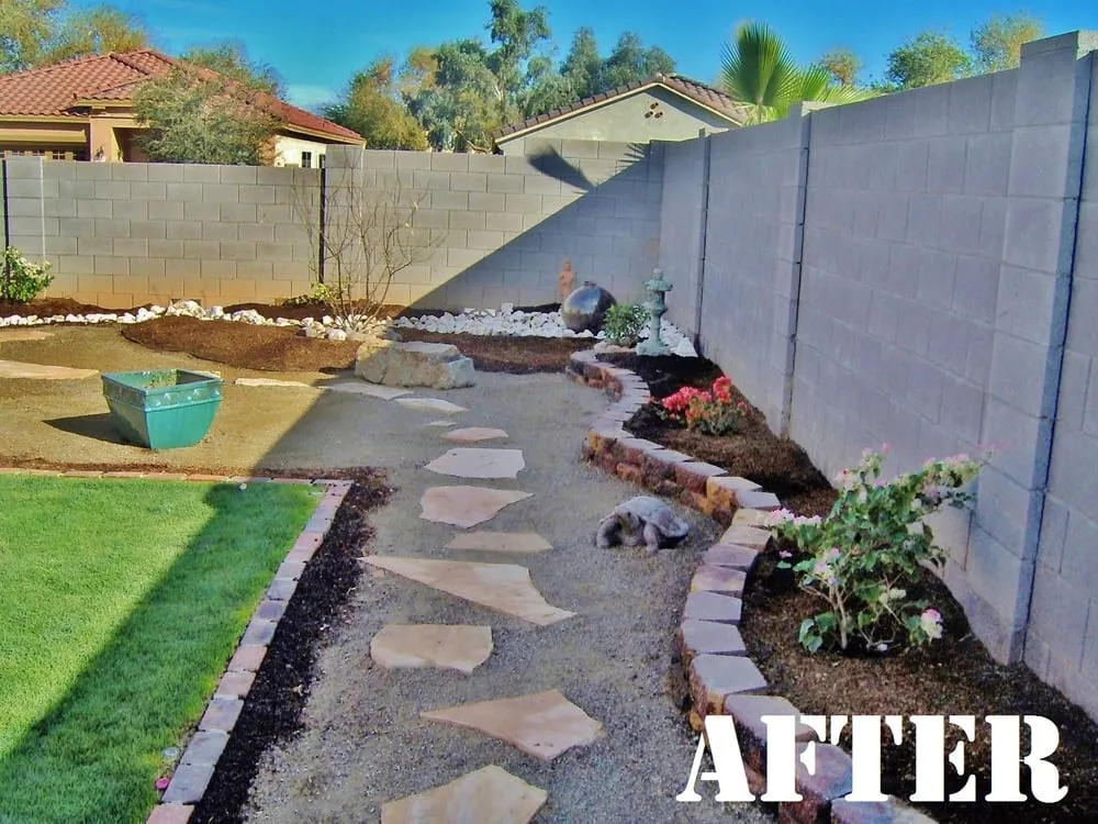 Local landscape installation in San Tan Valley, AZ - AZ Custom Concrete & Landscape