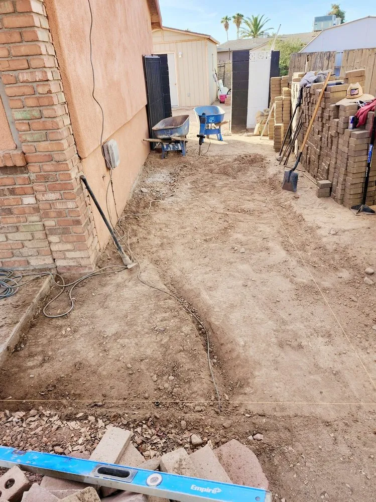 Reliable yard cleanup service for year-round maintenance across Mesa, AZ - AZ Desert Hardcaping