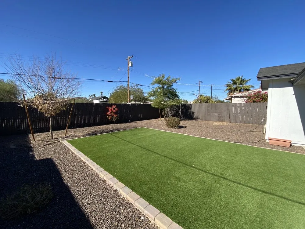 Custom yard maintenance for year-round maintenance in Phoenix, AZ by AZ Desert Irrigation & Maintenance Services