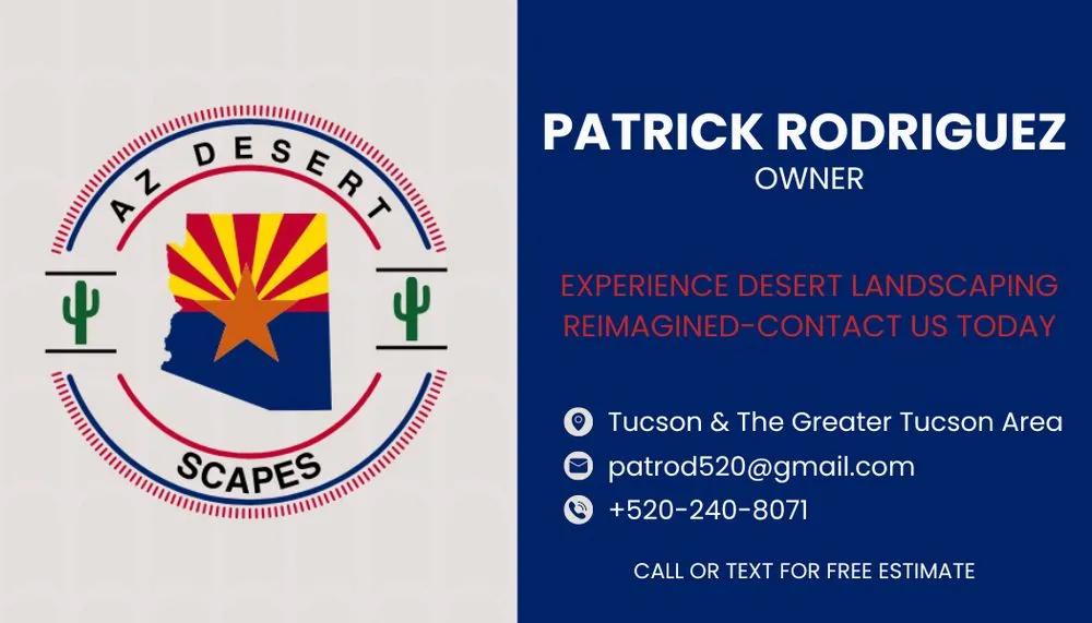 Professional landscape installation for beautiful yards in Tucson, AZ by Az Desert Scapes