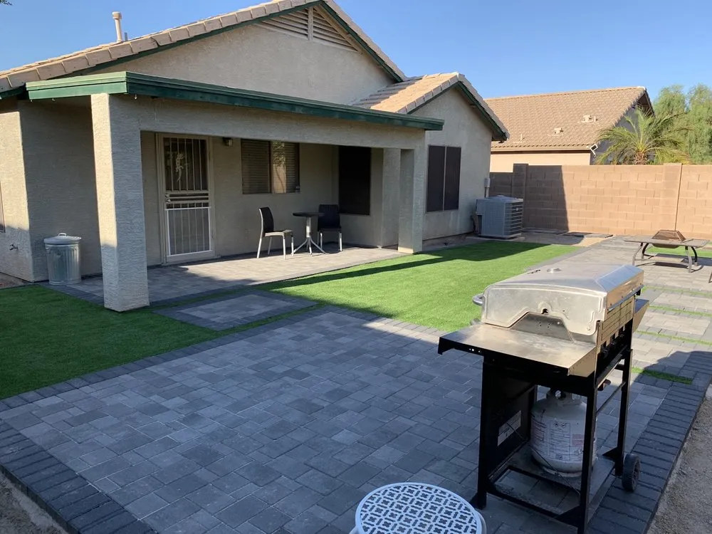 Custom landscape design in Surprise, AZ by AZ Dreamscapes