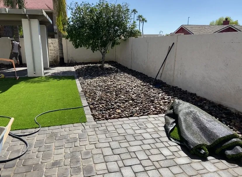 Professional garden landscaping for outdoor upgrades across Mesa, AZ - Az GreenView Landscape & Design