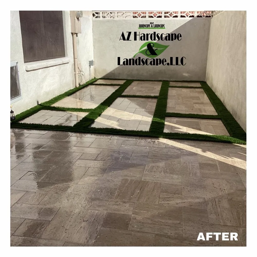 Expert outdoor landscaping in Phoenix, AZ by AZ Hardscape & Landscape