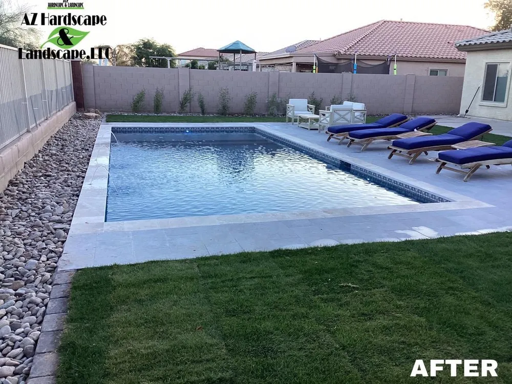 Custom landscaping services for residential properties across Phoenix, AZ - AZ Hardscape & Landscape