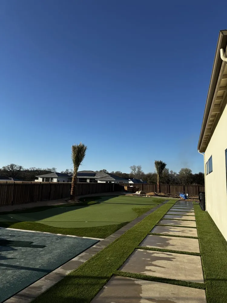 Custom outdoor landscaping for year-round maintenance in San Tan Valley, AZ by AZ Landscape Mngmnt