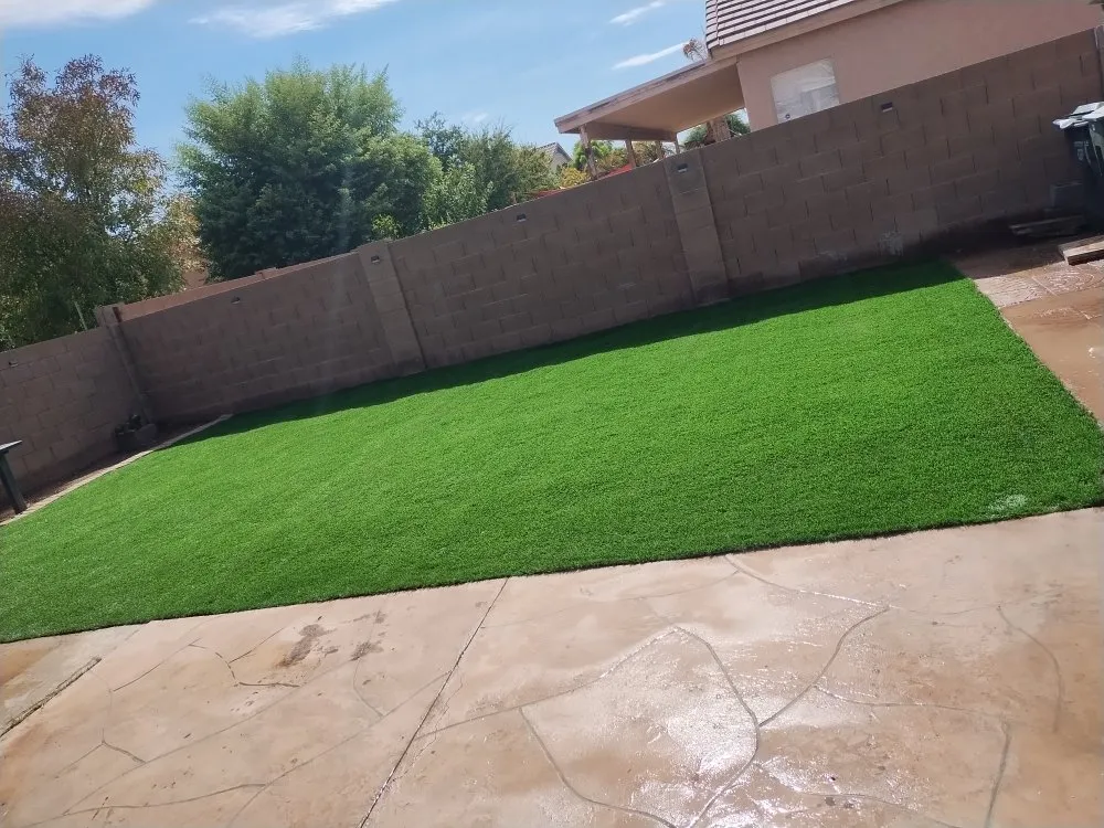 Local yard cleanup service with custom design in Phoenix, AZ by AZ Landscaping Services