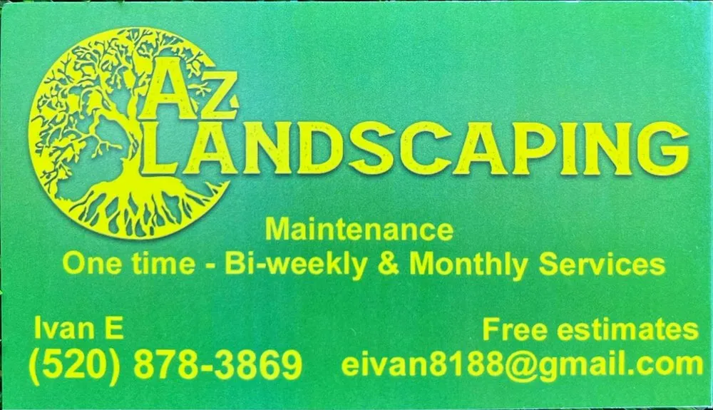 Reliable lawn care service for year-round maintenance in Tucson, AZ by Az landscaping