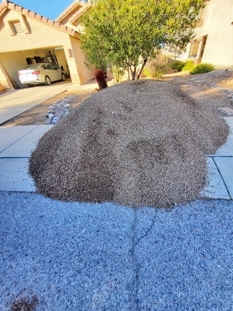 Local yard cleanup service for residential properties in Tucson, AZ by Az landscaping