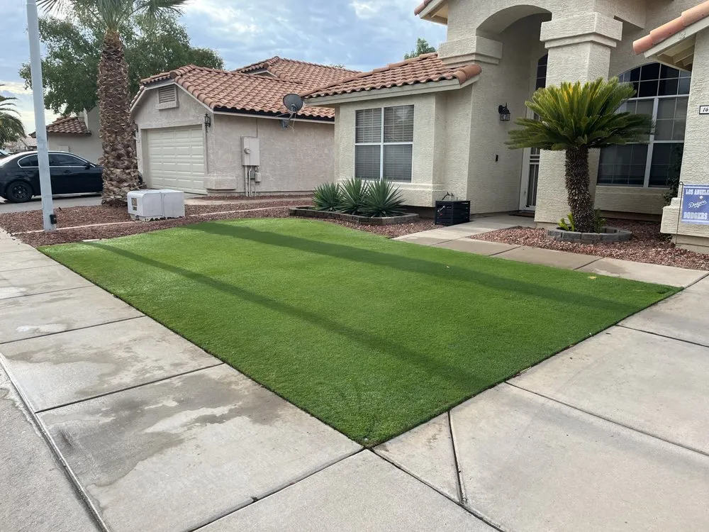 Custom landscape design in Chandler, AZ - AZ Lawn Dad