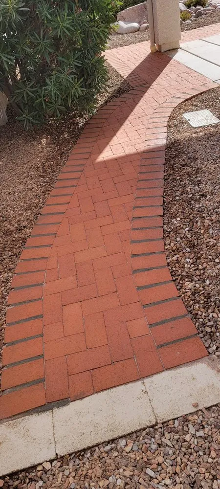 Custom lawn mowing service for residential properties in Tucson, AZ by AZ Monarch Landscape Services