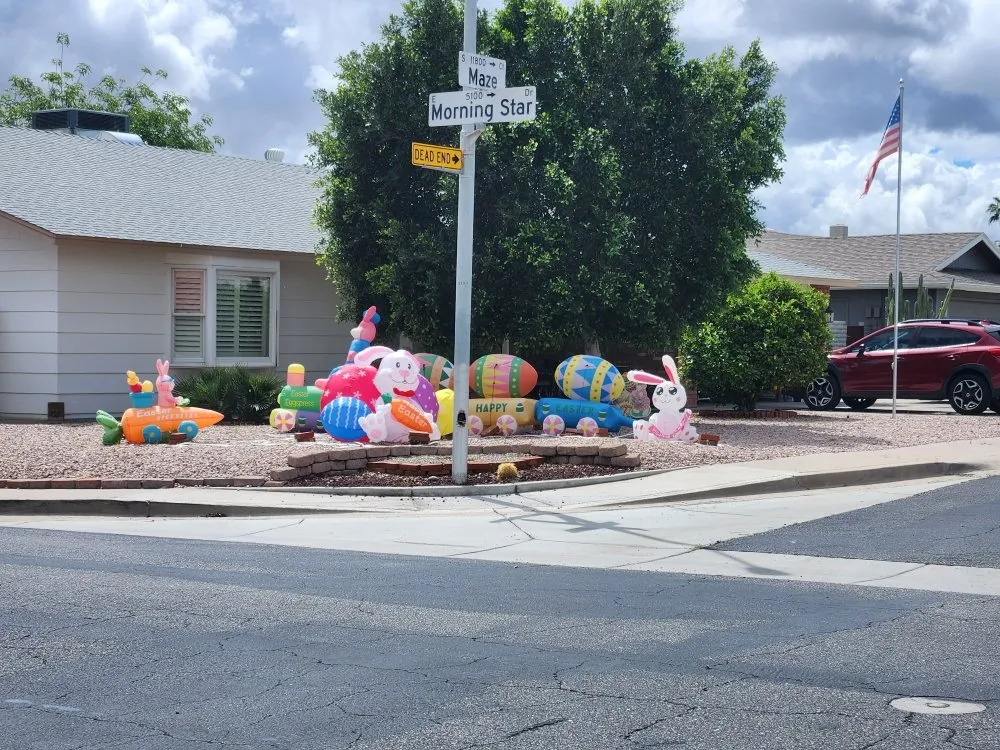 Trusted garden landscaping with custom design in Phoenix, AZ by AZ Native Labor