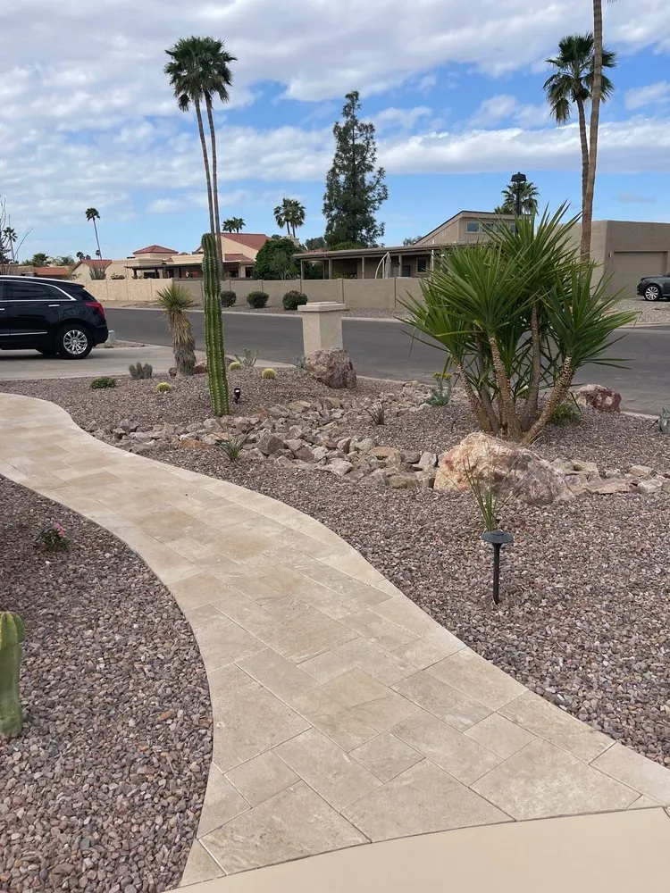 Professional yard cleanup service in Chandler, AZ by AZ NativeScapes