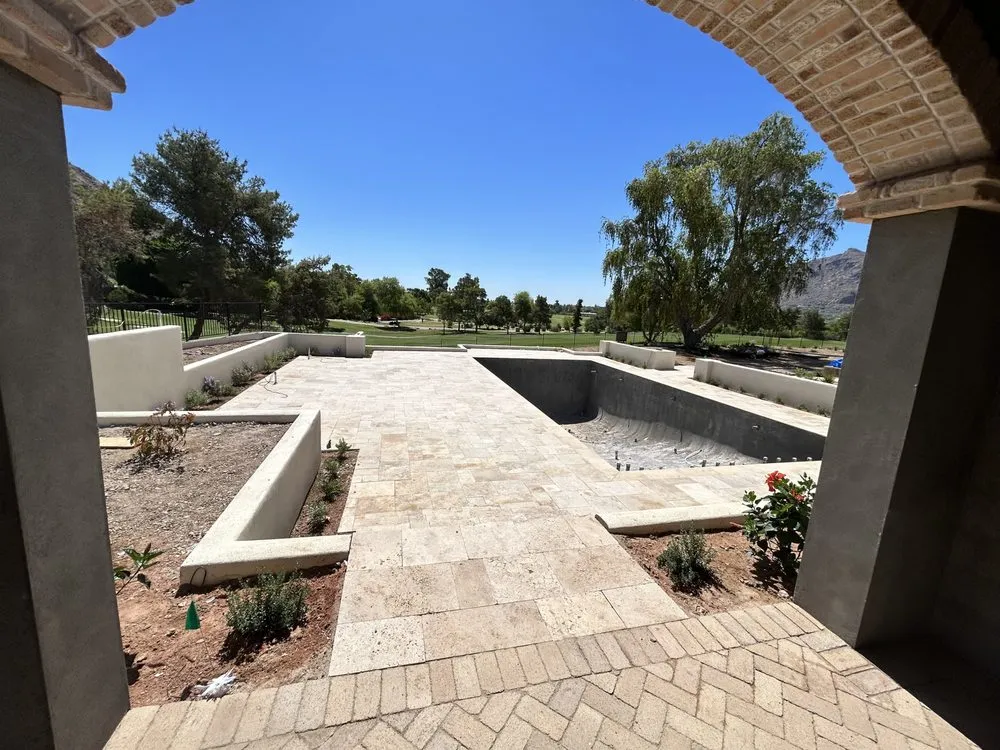 Affordable garden landscaping for homes in Carefree, AZ by AZ Pavers
