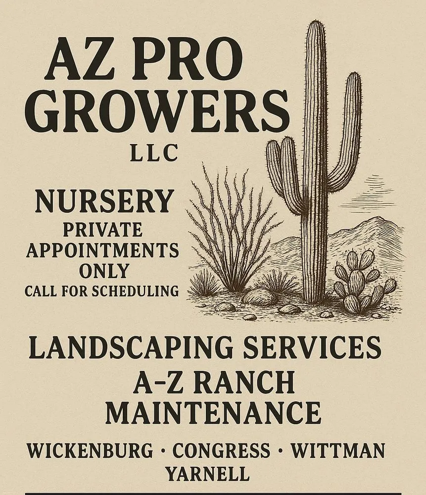 Local outdoor landscaping for homes across Congress, AZ - AZ Pro Growers