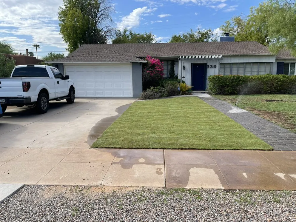 Affordable outdoor landscaping in Phoenix, AZ by AZ Pyramid Landscaping