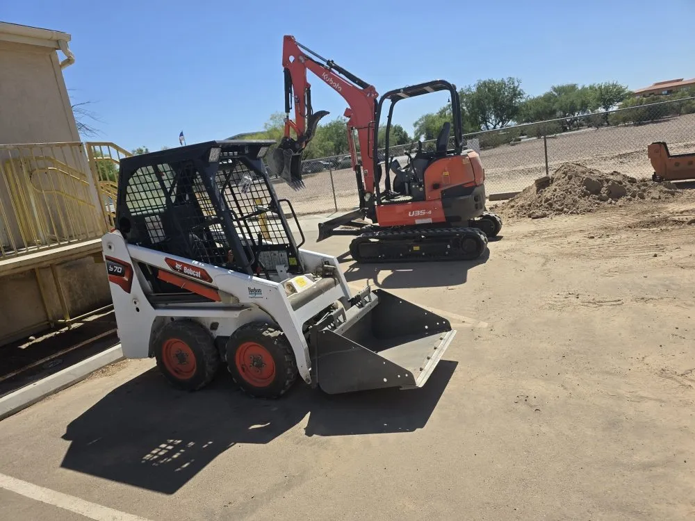Professional landscape installation in Tucson, AZ by Az Sunshine Landscaping & Design