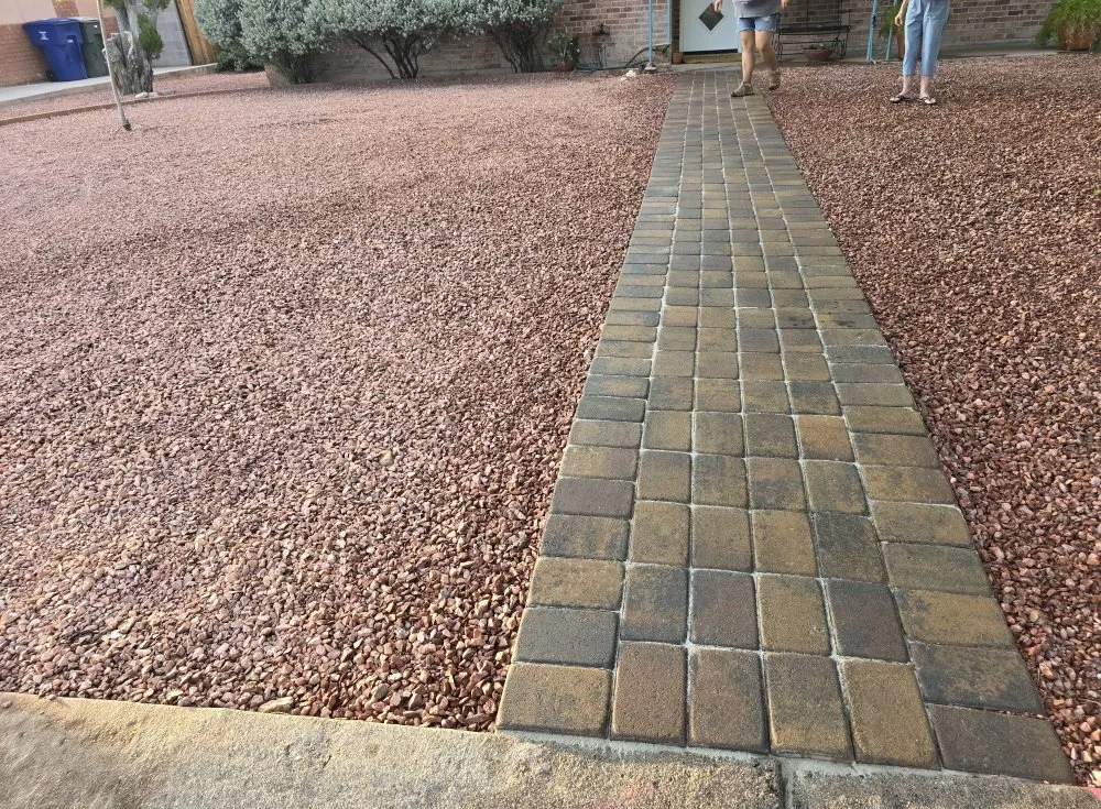 Custom yard cleanup service for outdoor upgrades in Tucson, AZ by Az Sunshine Landscaping & Design