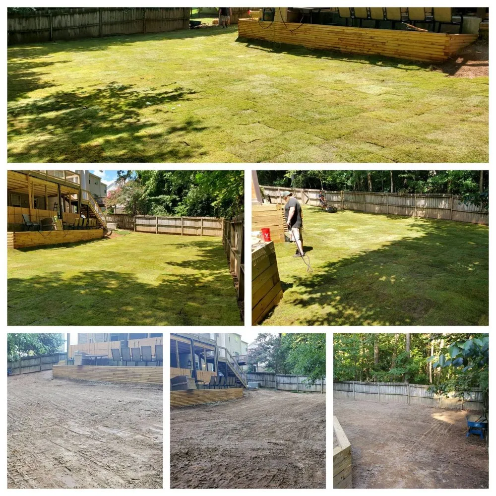 Expert garden landscaping in Chestnut Mtn., GA by AZ Systems