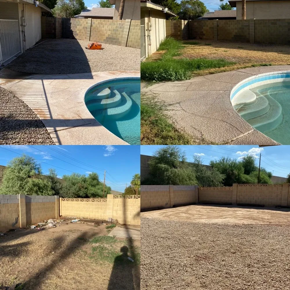 Custom outdoor landscaping for beautiful yards across Phoenix, AZ - AZ Tree Team