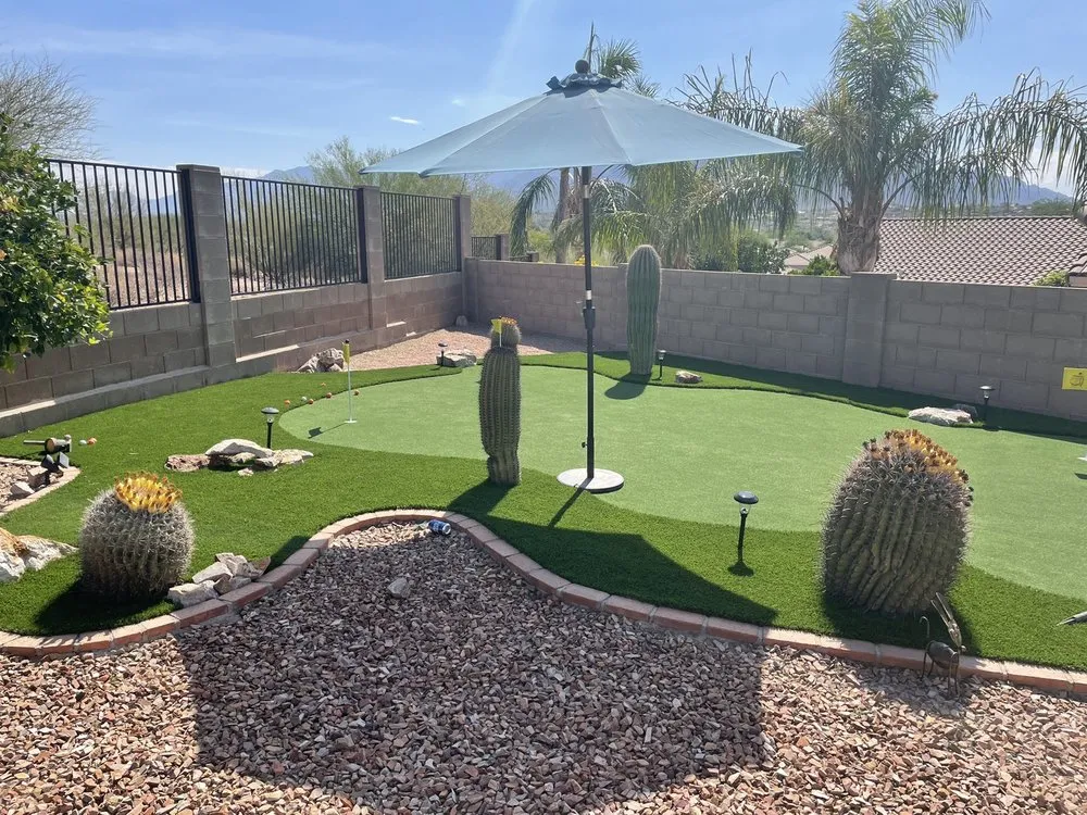 Top-rated residential landscaping in Tucson, AZ by AZ Turf King