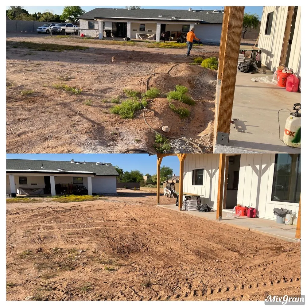 Expert landscape design in Peoria, AZ - AZR Grading and Hauling