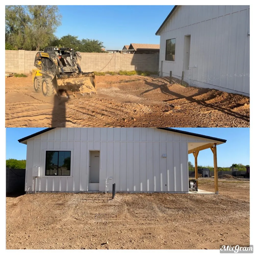 Reliable lawn mowing service for residential properties across Peoria, AZ - AZR Grading and Hauling