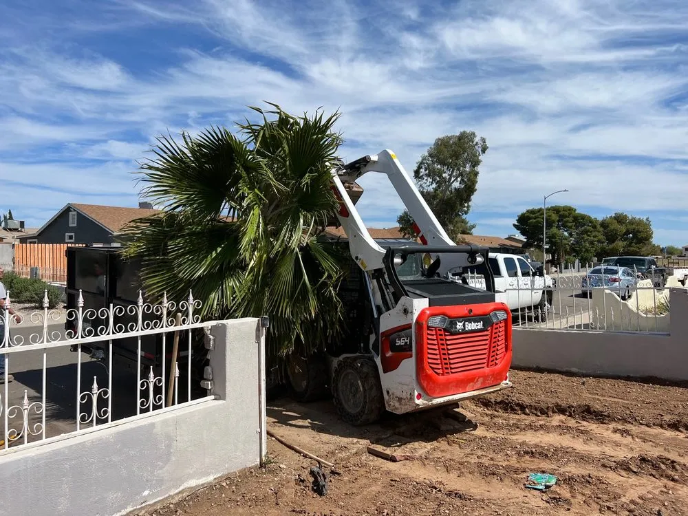 Professional garden landscaping experts serving Peoria, AZ - AZR Grading and Hauling
