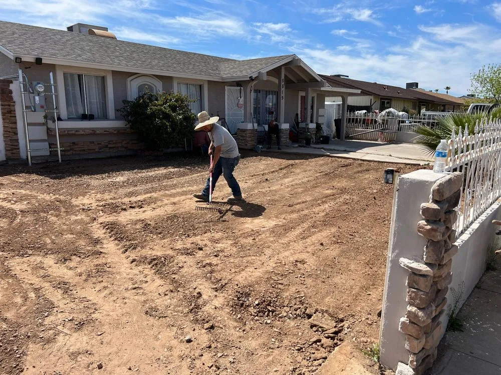 Local residential landscaping in Peoria, AZ - AZR Grading and Hauling