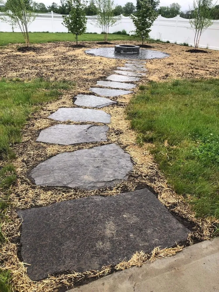 Custom landscape design in Dublin, OH - Aztec Landscaping