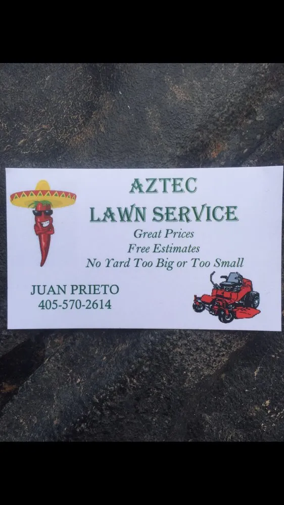 Trusted lawn care service in Seminole, OK - Aztec Lawn service