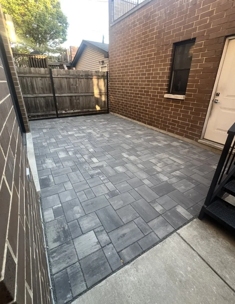 Expert lawn mowing service in Chicago, IL by Aztec Stone Design Brick Paving