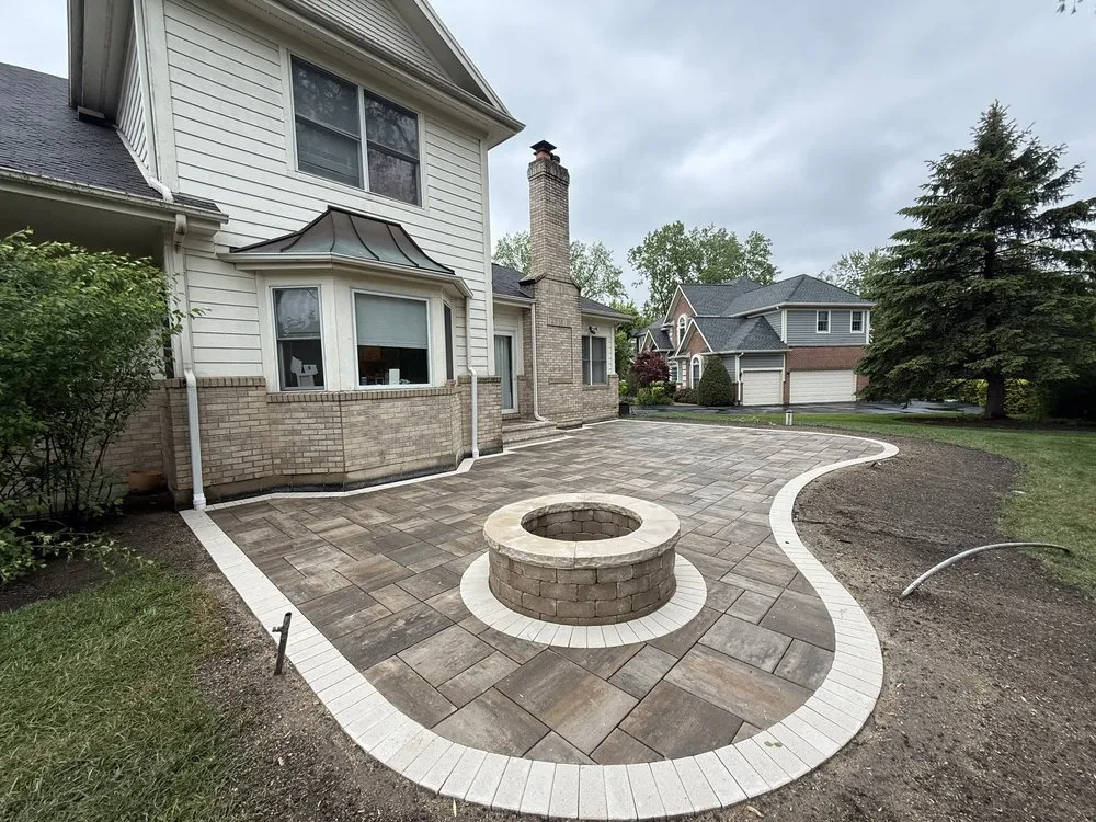 Top-rated landscape installation in Chicago, IL - Aztec Stone Design Brick Paving